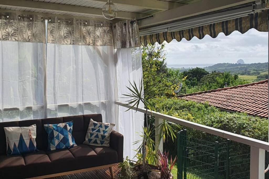 Bungalow Vue Mer Avec Jardin Сент-Люс Екстер'єр фото